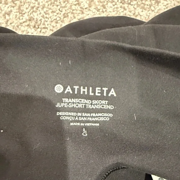 Athleta Black transcend skort - Picture 2 of 3